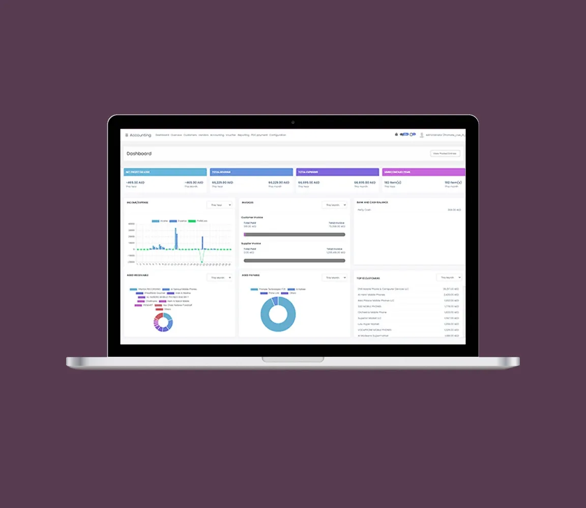 Business Intelligence | Best Business ERP Software Solution in Dubai, UAE | Route Optimization And Accounting Software